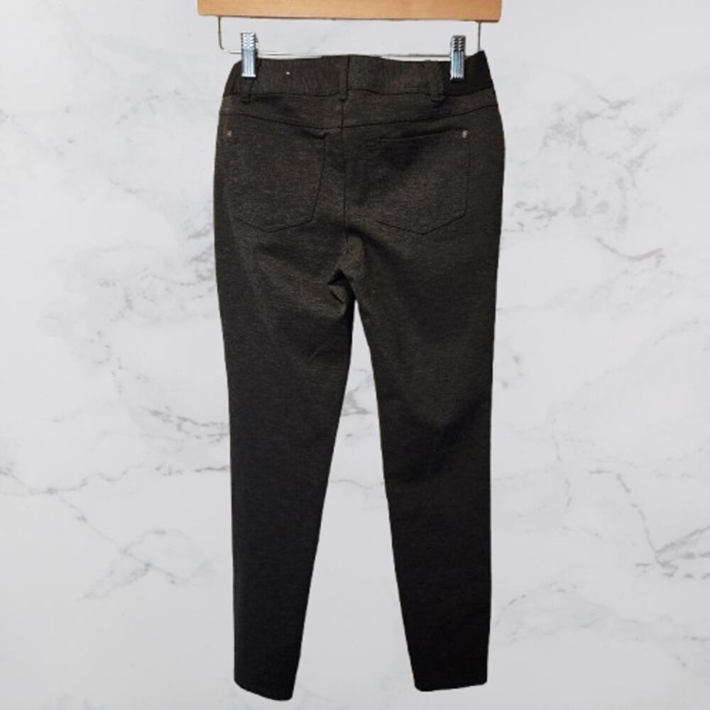 Simply Vera Vera Wang Skinny Mid Rise Petite Small Gray Pant